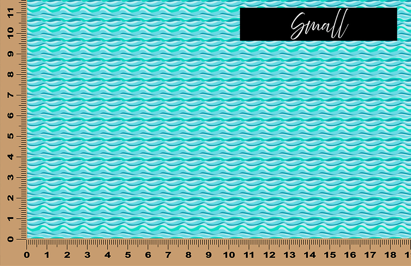 DecoCraft - Abstract - Abstract Turquoise Lines