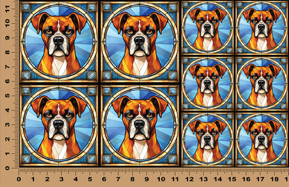 DecoCraft - Scenic Elevated Texture Tiles - Boxer