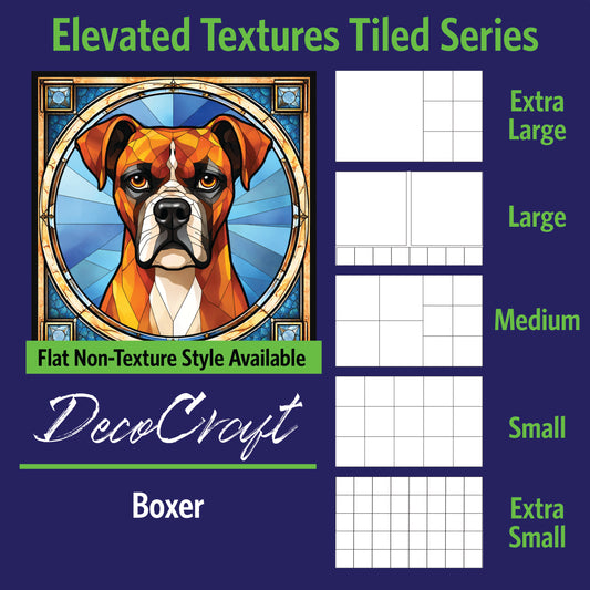 DecoCraft - Scenic Elevated Texture Tiles - Boxer