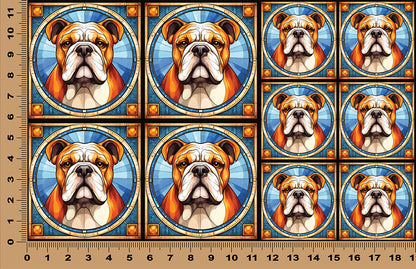 DecoCraft - Scenic Elevated Texture Tiles - Bulldog I