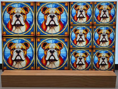 DecoCraft - Scenic Elevated Texture Tiles - Bulldog I