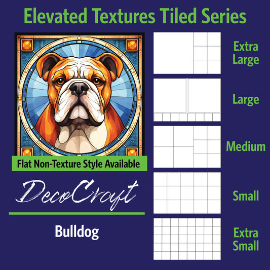 DecoCraft - Scenic Elevated Texture Tiles - Bulldog I