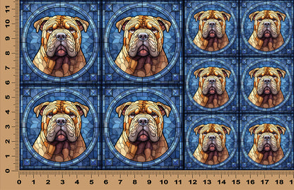 DecoCraft - Scenic Elevated Texture Tiles - Bulldog II