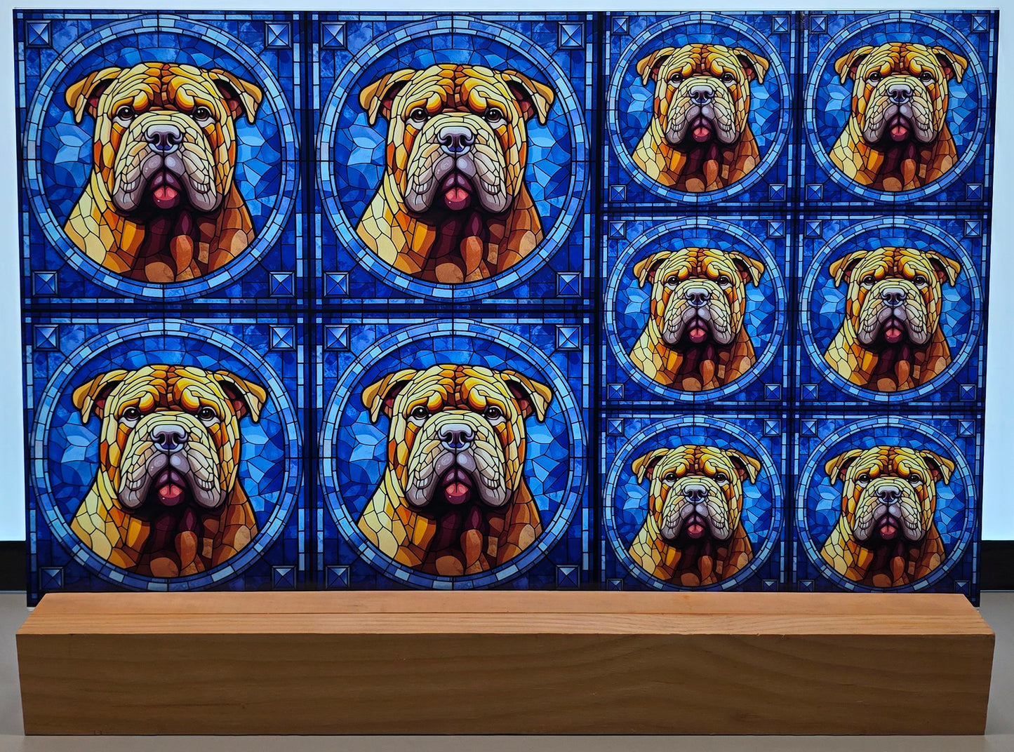 DecoCraft - Scenic Elevated Texture Tiles - Bulldog II
