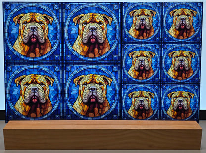 DecoCraft - Scenic Elevated Texture Tiles - Bulldog II