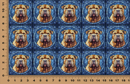 DecoCraft - Scenic Elevated Texture Tiles - Bulldog II