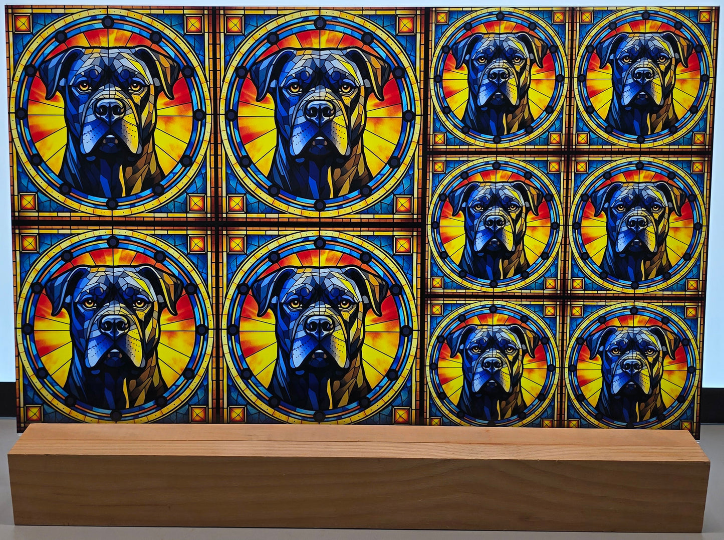 DecoCraft - Scenic Elevated Texture Tiles - Cane Corso (Mastiff)