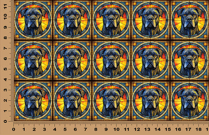 DecoCraft - Scenic Elevated Texture Tiles - Cane Corso (Mastiff)