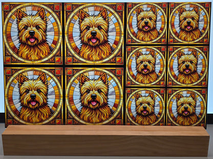 DecoCraft - Scenic Elevated Texture Tiles - Carrin Terrier (Yorki)