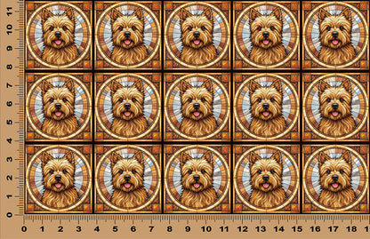 DecoCraft - Scenic Elevated Texture Tiles - Carrin Terrier (Yorki)
