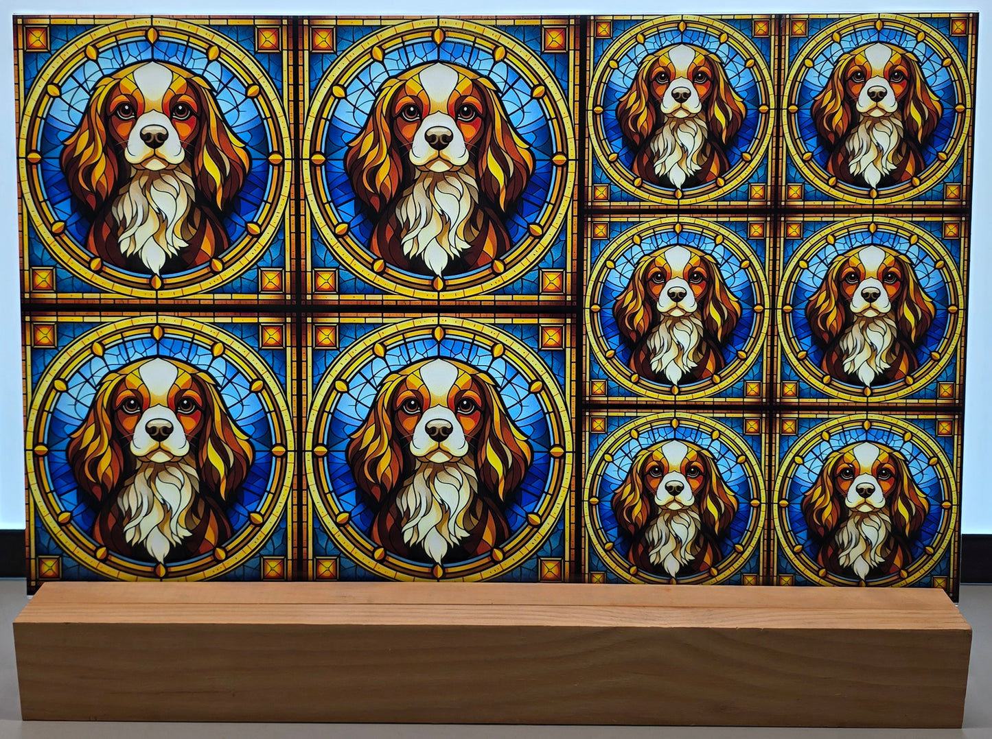 DecoCraft - Scenic Elevated Texture Tiles - Cavalier King Charles Spaniel