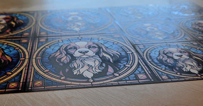 DecoCraft - Scenic Elevated Texture Tiles - Cavalier King Charles Spaniel