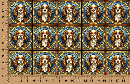 DecoCraft - Scenic Elevated Texture Tiles - Cavalier King Charles Spaniel
