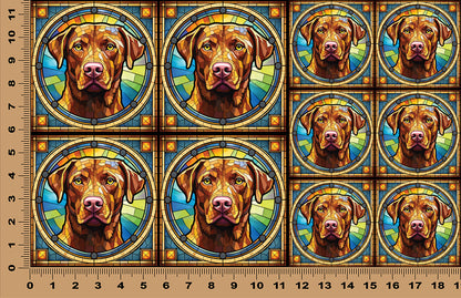 DecoCraft - Scenic Elevated Texture Tiles - Chesapeake Bay Retriever