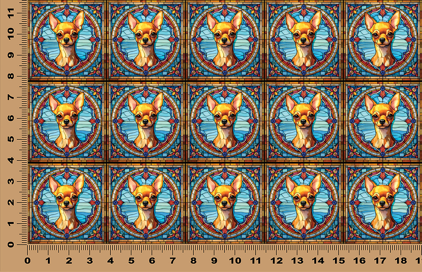 DecoCraft - Scenic Elevated Texture Tiles - Chihuahua