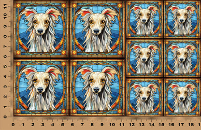 DecoCraft - Scenic Elevated Texture Tiles - Chinese Crested