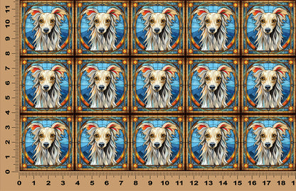 DecoCraft - Scenic Elevated Texture Tiles - Chinese Crested
