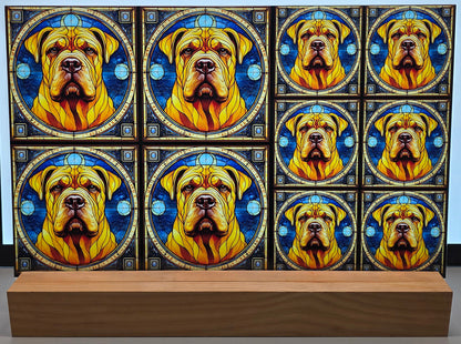 DecoCraft - Scenic Elevated Texture Tiles - Chinese Shar Pei