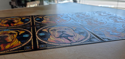 DecoCraft - Scenic Elevated Texture Tiles - Chinese Shar Pei