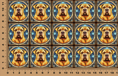 DecoCraft - Scenic Elevated Texture Tiles - Chinese Shar Pei