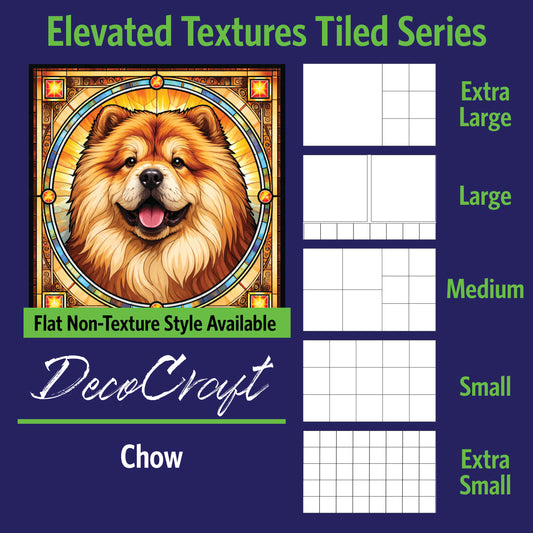 DecoCraft - Scenic Elevated Texture Tiles - Chow