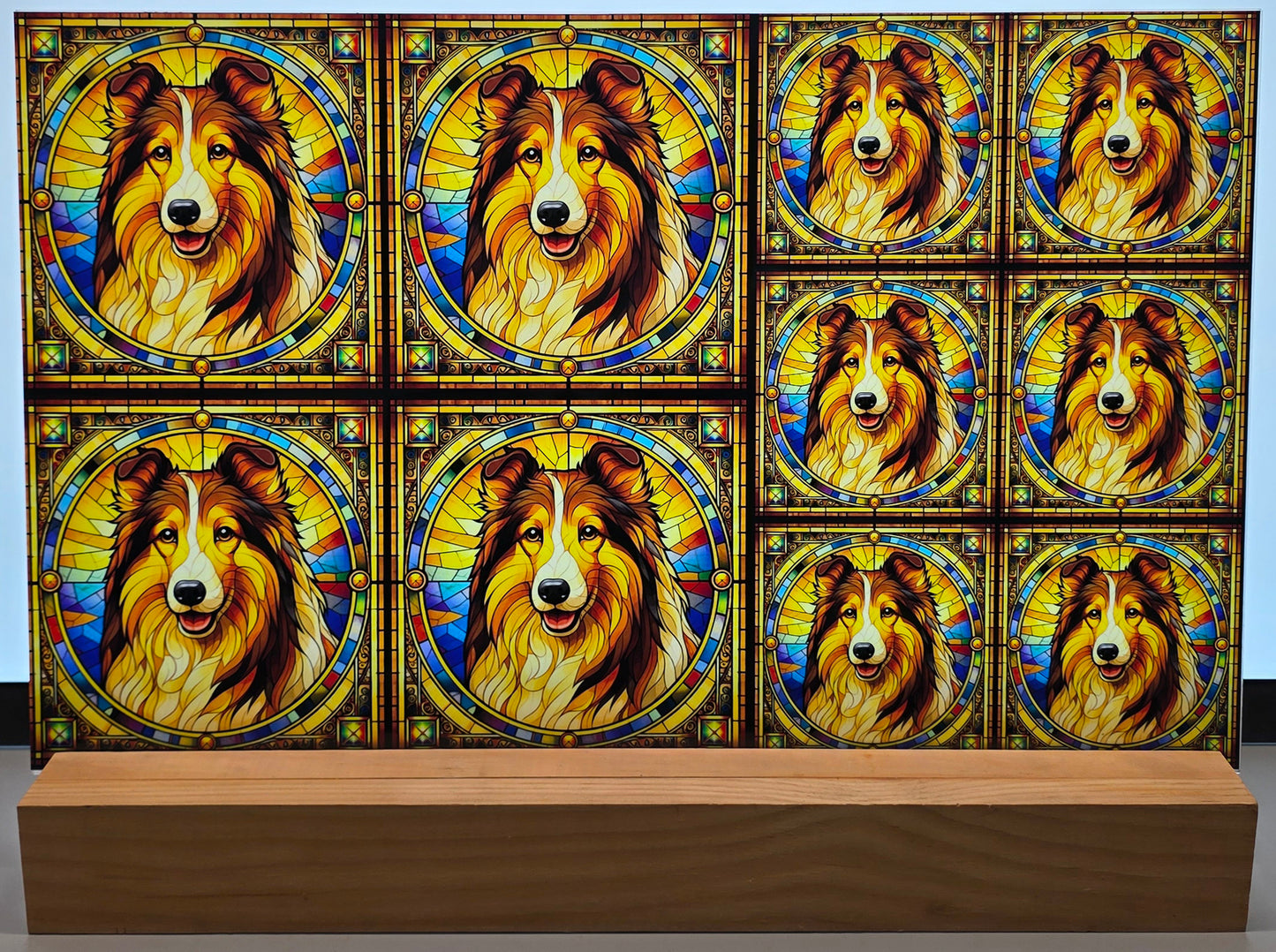 DecoCraft - Scenic Elevated Texture Tiles - Collie