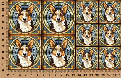 DecoCraft - Scenic Elevated Texture Tiles - Corgi I