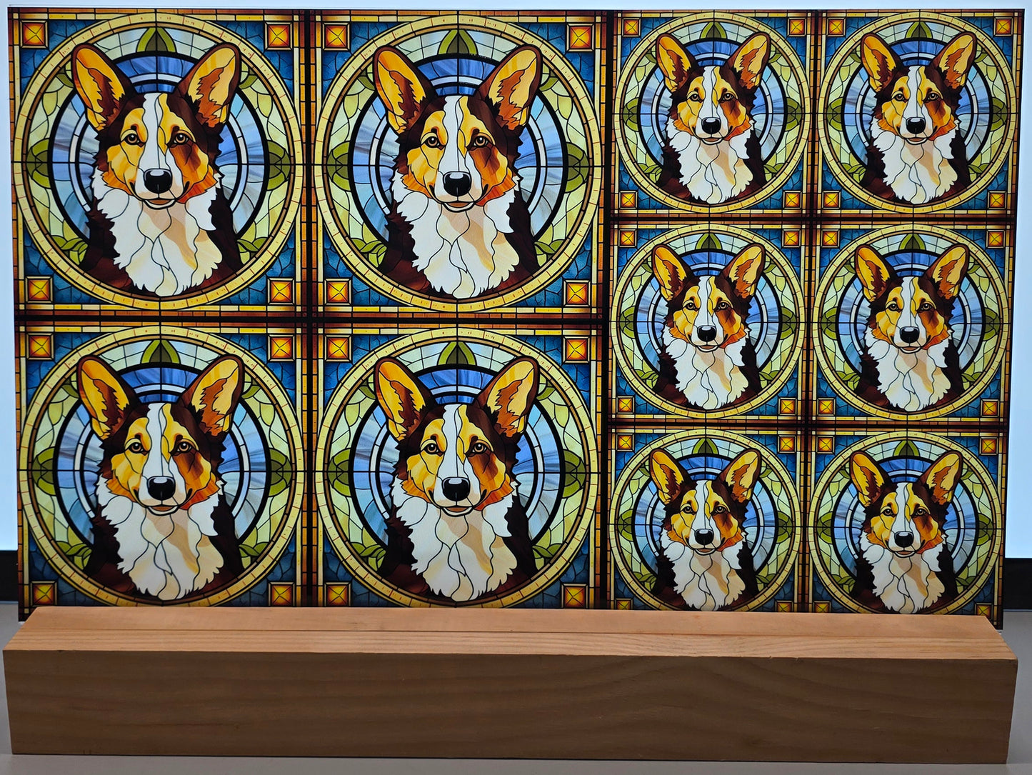 DecoCraft - Scenic Elevated Texture Tiles - Corgi I