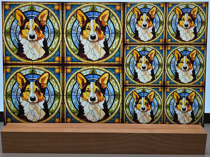 DecoCraft - Scenic Elevated Texture Tiles - Corgi I