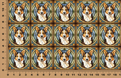 DecoCraft - Scenic Elevated Texture Tiles - Corgi I