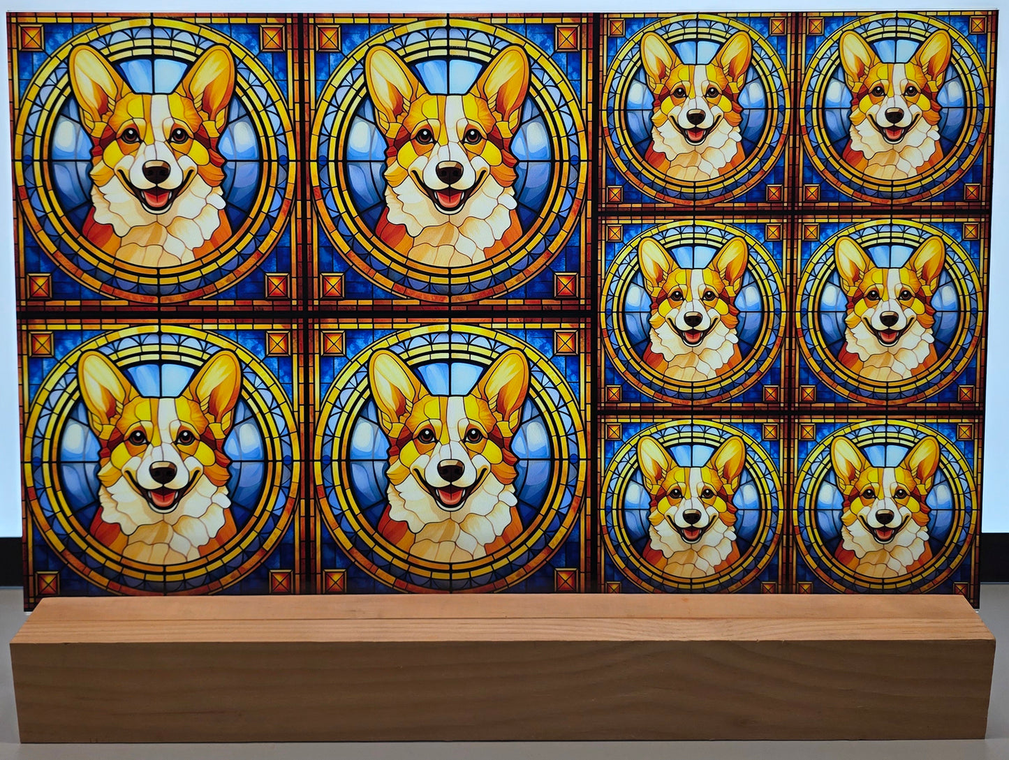 DecoCraft - Scenic Elevated Texture Tiles - Corgi II