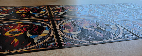 DecoCraft - Scenic Elevated Texture Tiles - Dachshund I