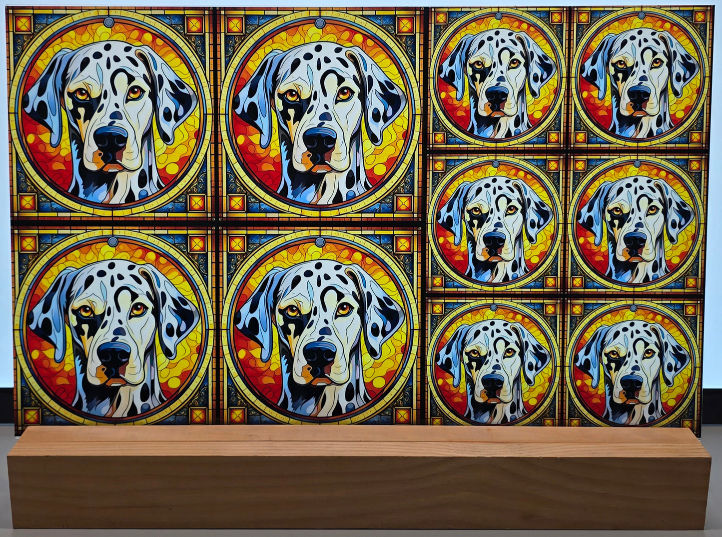 DecoCraft - Scenic Elevated Texture Tiles - Dalmatian