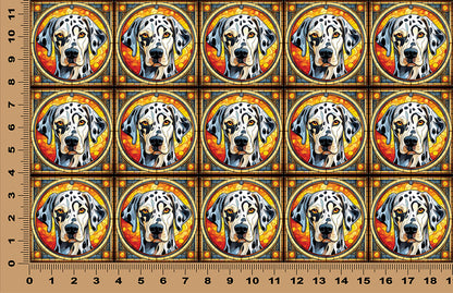 DecoCraft - Scenic Elevated Texture Tiles - Dalmatian