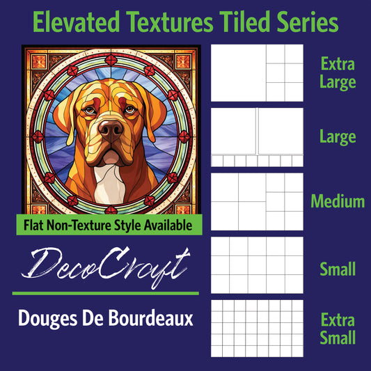 DecoCraft - Scenic Elevated Texture Tiles - Douges De Bordeaux