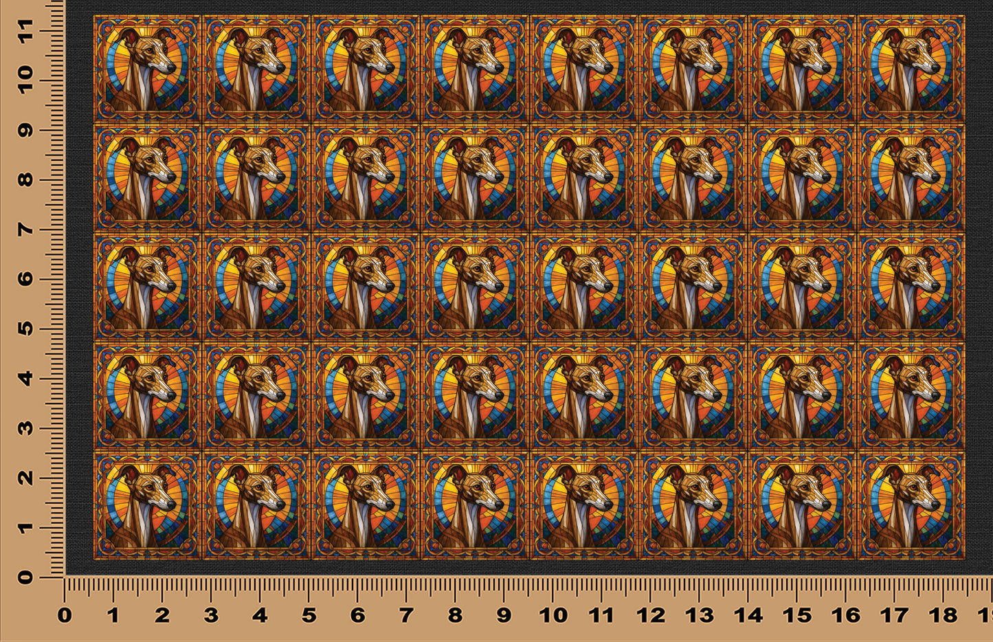 DecoCraft - Scenic Elevated Texture Tiles - Grayhound