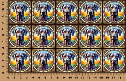 DecoCraft - Scenic Elevated Texture Tiles - Great Dane