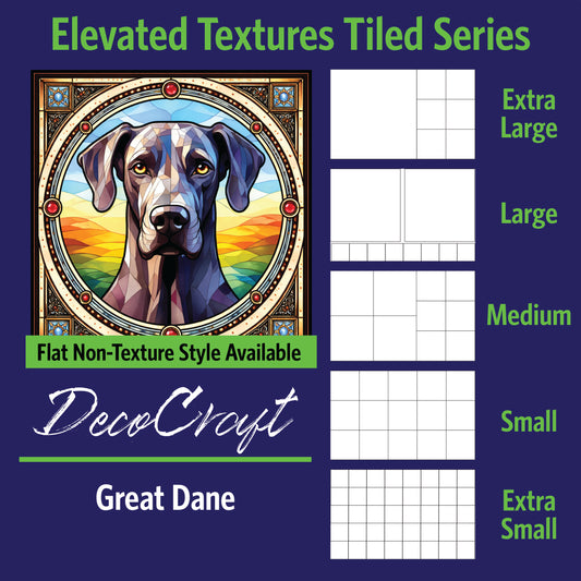 DecoCraft - Scenic Elevated Texture Tiles - Great Dane