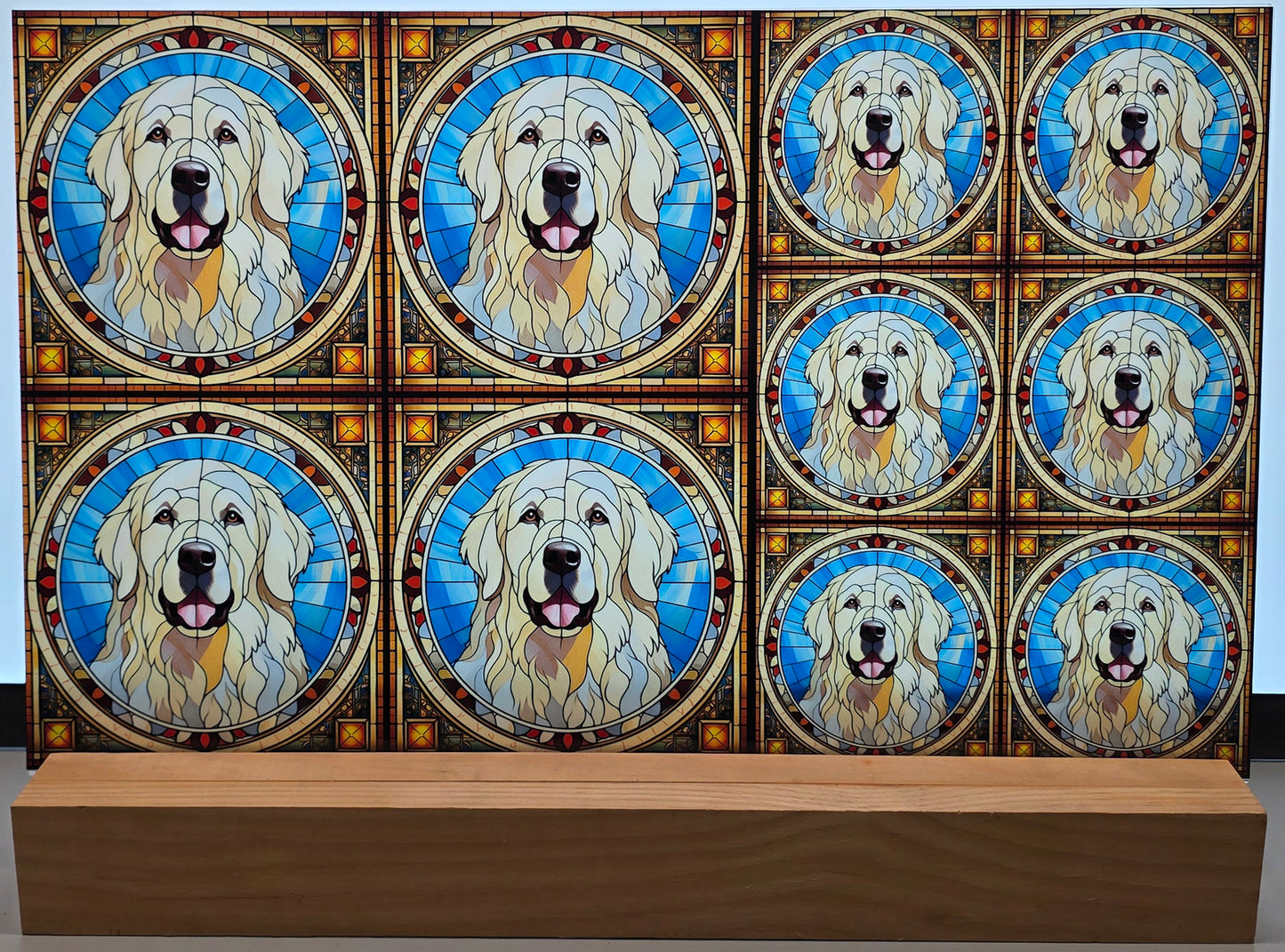 DecoCraft - Scenic Elevated Texture Tiles - Great Pyrenees
