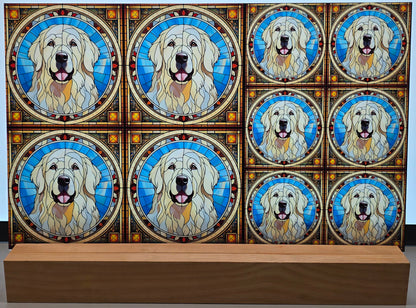 DecoCraft - Scenic Elevated Texture Tiles - Great Pyrenees