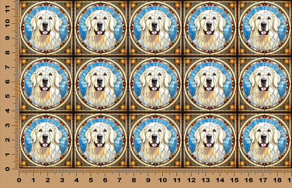 DecoCraft - Scenic Elevated Texture Tiles - Great Pyrenees