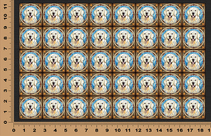 DecoCraft - Scenic Elevated Texture Tiles - Great Pyrenees