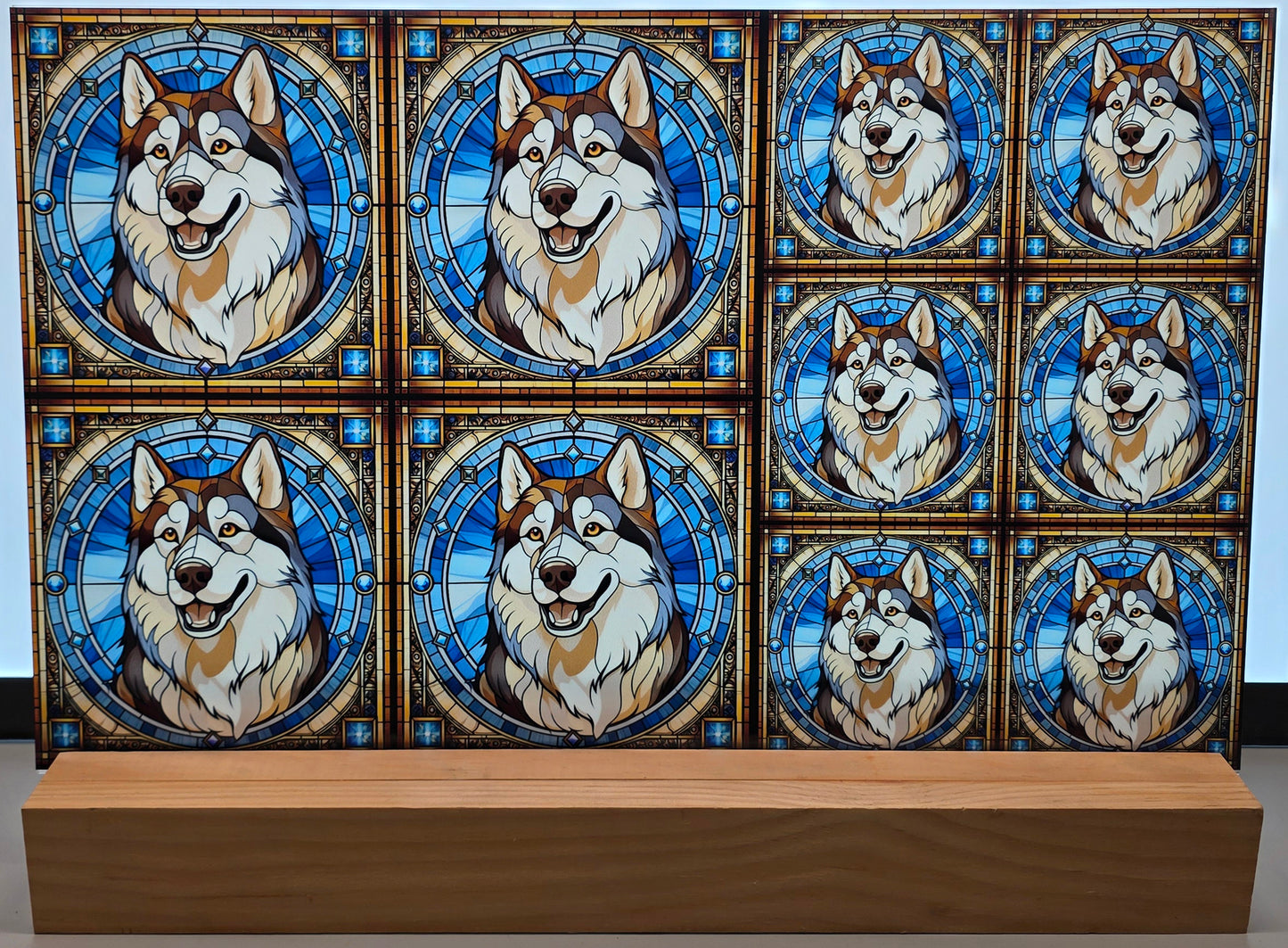 DecoCraft - Scenic Elevated Texture Tiles - Husky I