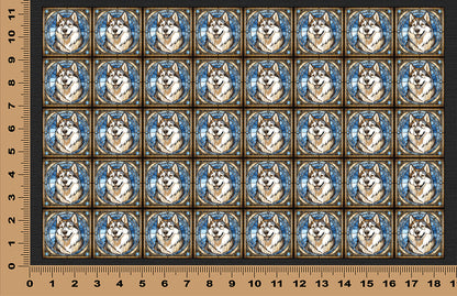 DecoCraft - Scenic Elevated Texture Tiles - Husky I