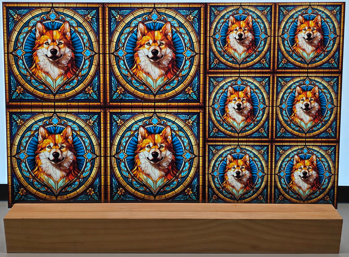 DecoCraft - Scenic Elevated Texture Tiles - Husky II