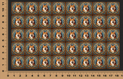 DecoCraft - Scenic Elevated Texture Tiles - Husky II
