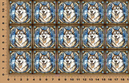 DecoCraft - Scenic Elevated Texture Tiles - Husky I