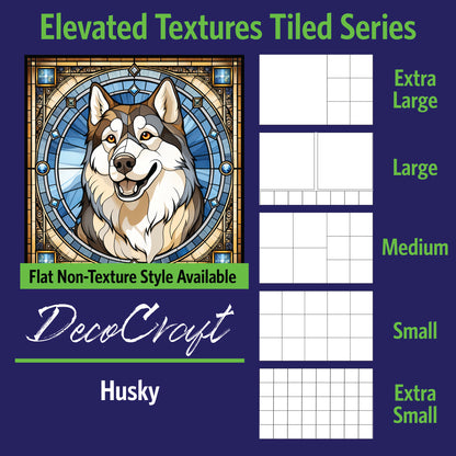 DecoCraft - Scenic Elevated Texture Tiles - Husky I