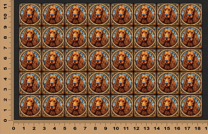 DecoCraft - Scenic Elevated Texture Tiles - Irish Setter