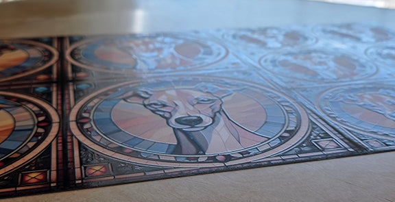 DecoCraft - Scenic Elevated Texture Tiles - Italian Greyhound